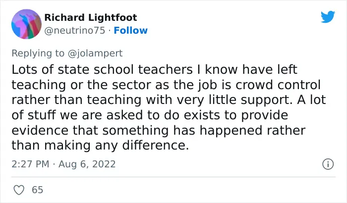 30 Tweets From Current Or Ex Teachers Or People Who Know Them, Pointing Out Why Educators Are Quitting Teaching Altogether