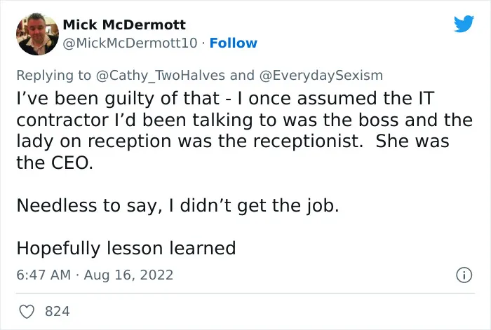 This Twitter Thread Is All About Casual Sexism At Work, And 30 Women Join In Sharing Their Infuriating Examples