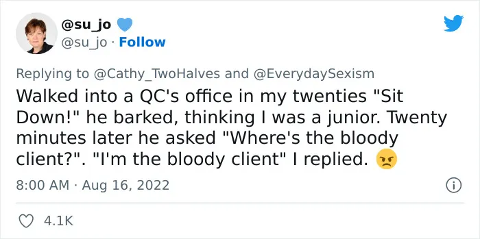 This Twitter Thread Is All About Casual Sexism At Work, And 30 Women Join In Sharing Their Infuriating Examples