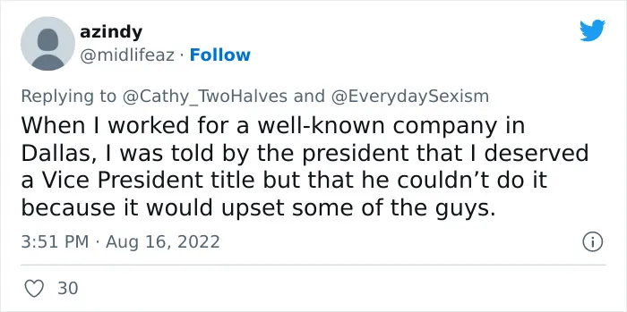 This Twitter Thread Is All About Casual Sexism At Work, And 30 Women Join In Sharing Their Infuriating Examples