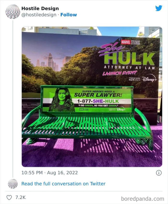 "Hostile Design": This Twitter Account Is Sharing 35 Sad And Infuriating Examples Of Design Against Humanity