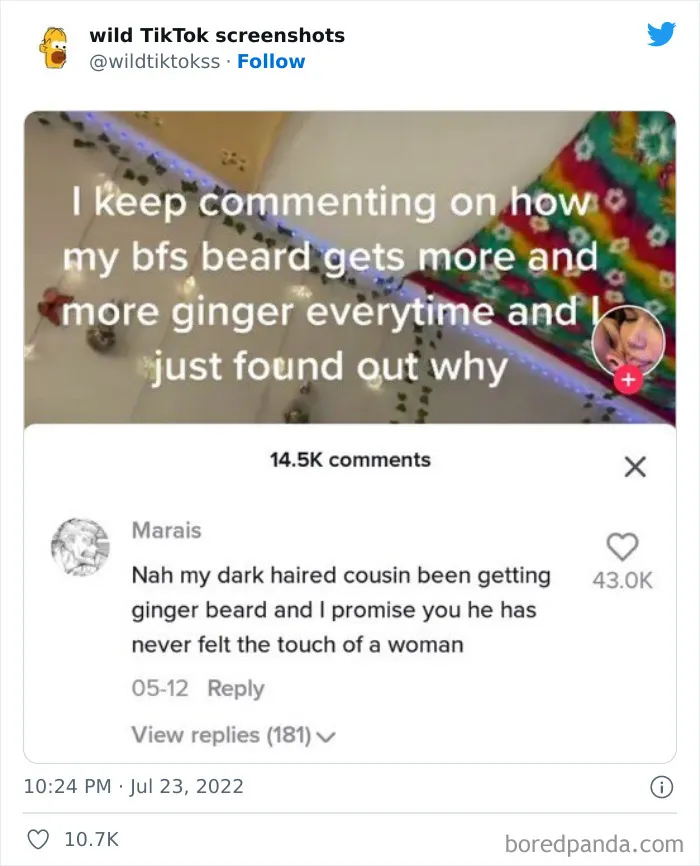 The 'Wild TikTok Screenshots' Twitter Account Is Making People Lose Faith In Humanity, And Here Are 35 Of Their Craziest Posts