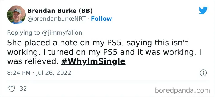 Jimmy Fallon Asks People Why They Are Still Single, And People Give Their Funny And Weird Reasons (50 New Tweets)