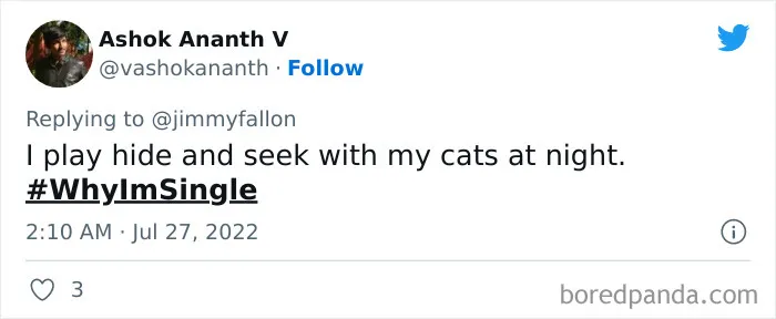 Jimmy Fallon Asks People Why They Are Still Single, And People Give Their Funny And Weird Reasons (50 New Tweets)