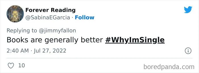 Jimmy Fallon Asks People Why They Are Still Single, And People Give Their Funny And Weird Reasons (50 New Tweets)