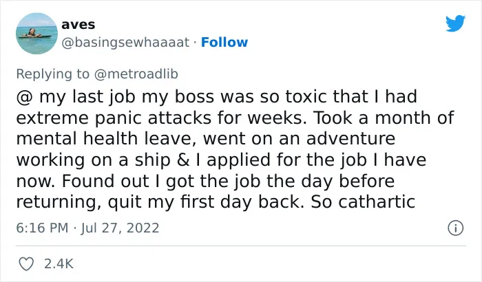 30 Wild And Iconic Ways People Quit Their Jobs, As Shared In This Viral Twitter Thread