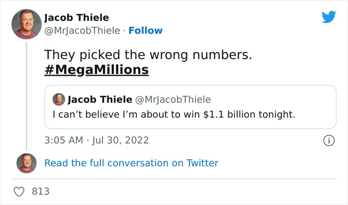 Someone In Illinois Has Won The $1.337 Billion Mega Millions Jackpot Prize, And Here Are The Best Twitter Reactions (30 Tweets)