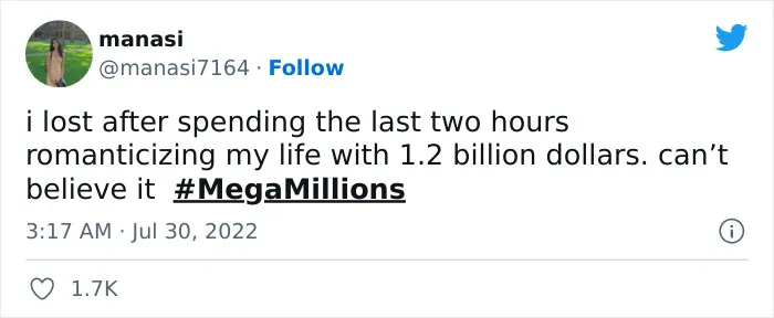 Someone In Illinois Has Won The $1.337 Billion Mega Millions Jackpot Prize, And Here Are The Best Twitter Reactions (30 Tweets)