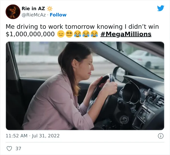 Someone In Illinois Has Won The $1.337 Billion Mega Millions Jackpot Prize, And Here Are The Best Twitter Reactions (30 Tweets)