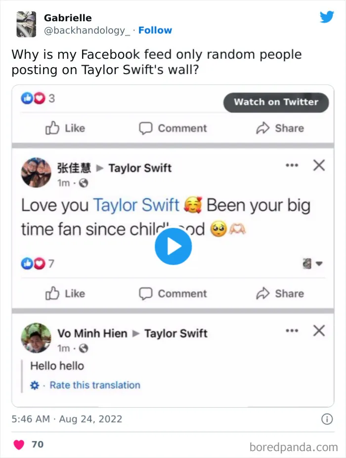 Newest Facebook Feed Glitch Has The Internet In Stitches (35 Reactions)