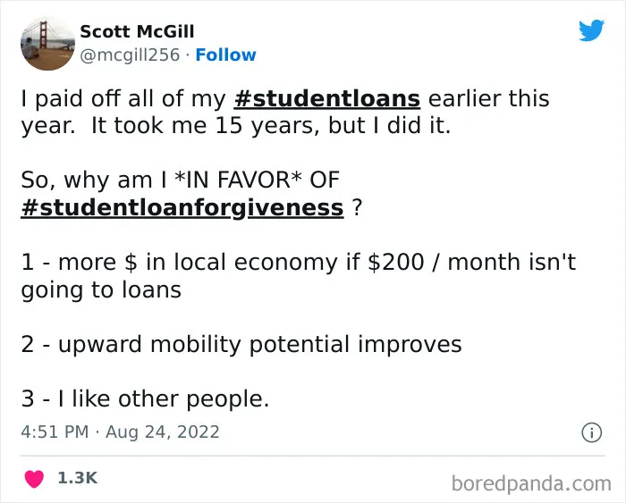 30 Of The Best Reactions From The Internet To Biden Canceling Student Loan Debt