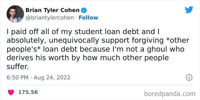 30 Of The Best Reactions From The Internet To Biden Canceling Student Loan Debt