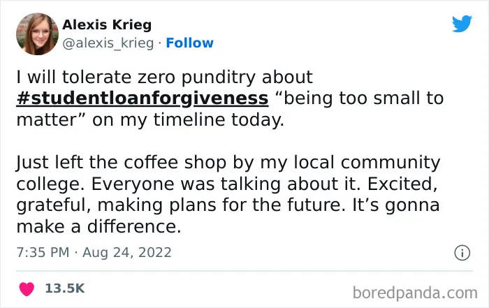 30 Of The Best Reactions From The Internet To Biden Canceling Student Loan Debt