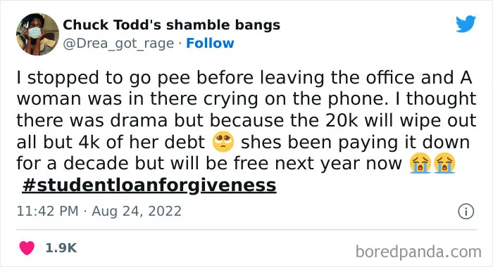 30 Of The Best Reactions From The Internet To Biden Canceling Student Loan Debt