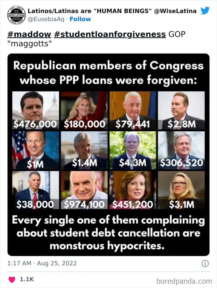 30 Of The Best Reactions From The Internet To Biden Canceling Student Loan Debt