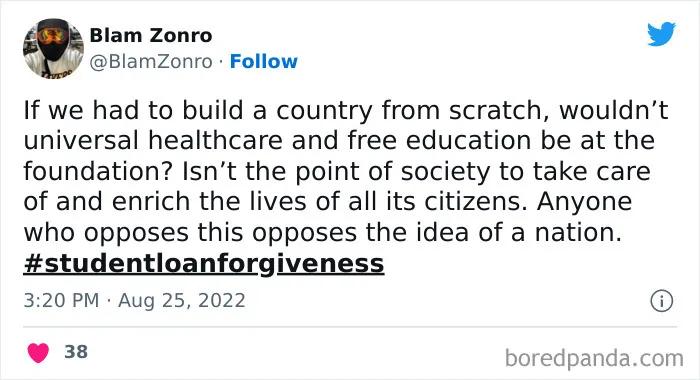 30 Of The Best Reactions From The Internet To Biden Canceling Student Loan Debt