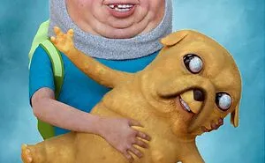 Artist "Ruins" The Childhood Of Millions By Creating Unsettling Digital Versions Of Popular Cartoon Characters And Memes (30 New Pics)