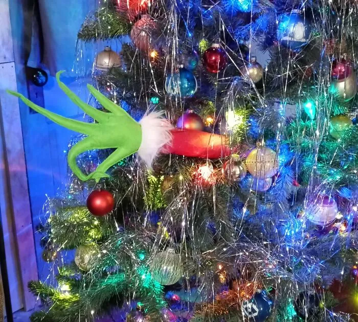 Grinch Arms For A Christmas Craft Show!