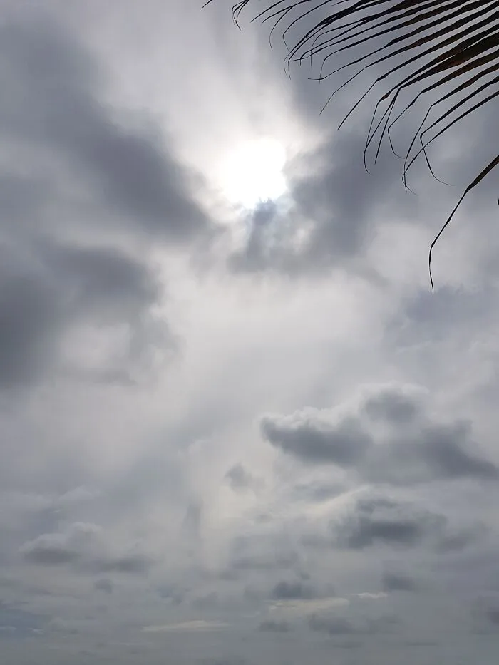 The Sky When The Hero And Enemy Armies Are About To Go Into Battle