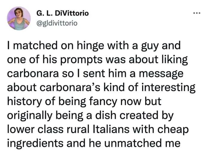 35 Times People Were Unmatched On Dating Apps For Hilarious Reasons