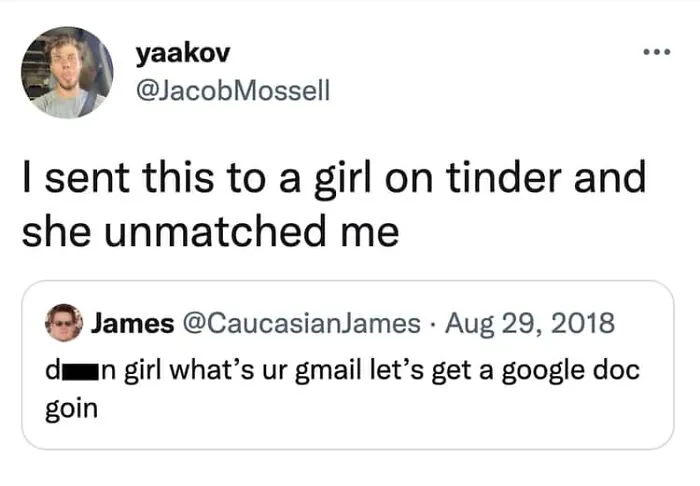 35 Times People Were Unmatched On Dating Apps For Hilarious Reasons