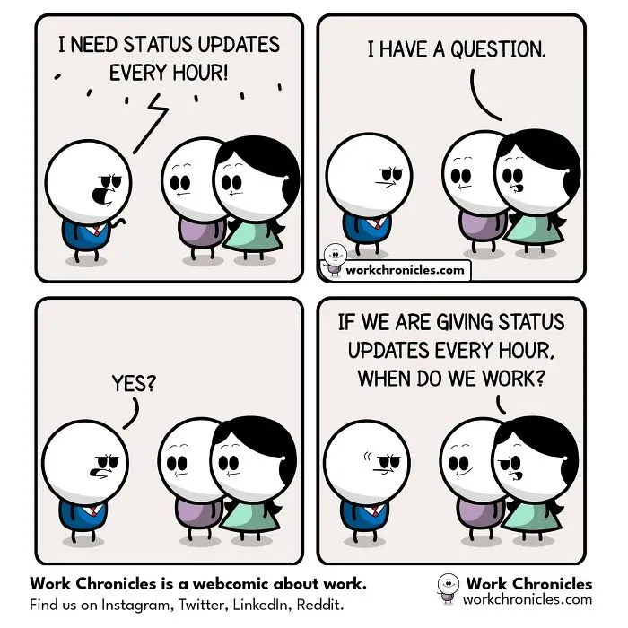 Work Chronicles: Artist Illustrates Situations In The Workplace Most People Working In An Office Will Relate To (25 New Pics)