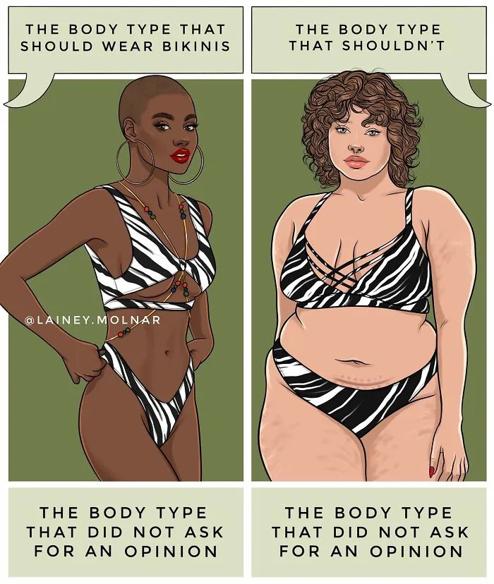 Artist Illustrates The Pressures She And Other Women Face From Society In 24 New Honest Comics