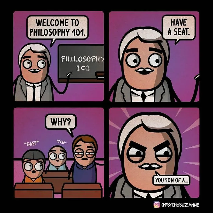 This Artist Creates Dark Yet Silly Comics About A Funny Grandma And Other Unexpected Situations (30 New Pics)