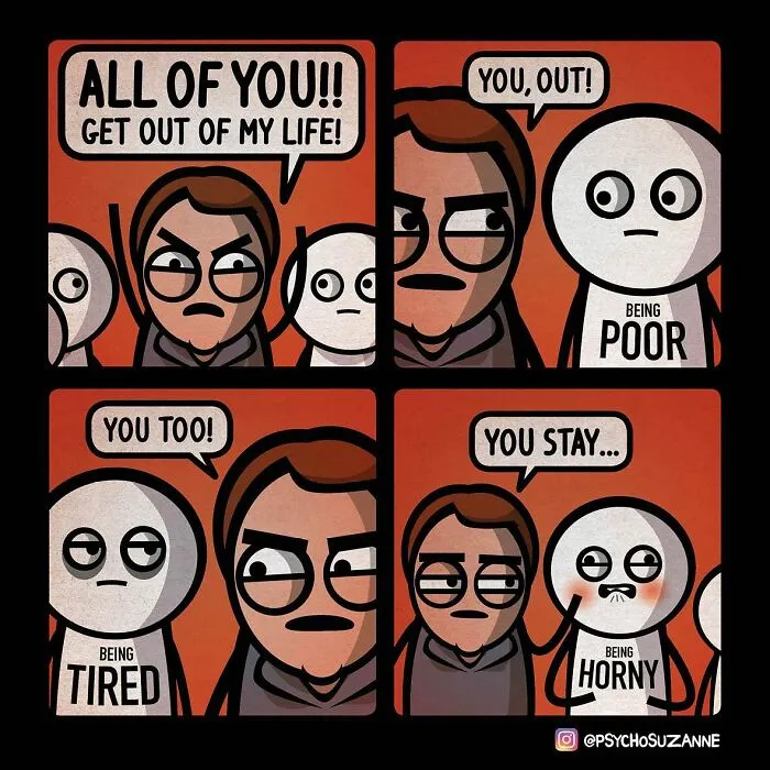 This Artist Creates Dark Yet Silly Comics About A Funny Grandma And Other Unexpected Situations (30 New Pics)