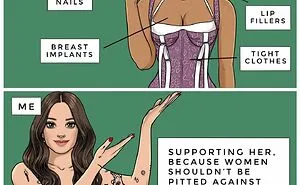 Artist Illustrates The Pressures She And Other Women Face From Society In 24 New Honest Comics