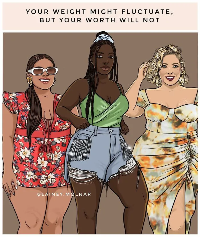 Artist Illustrates The Pressures She And Other Women Face From Society In 24 New Honest Comics