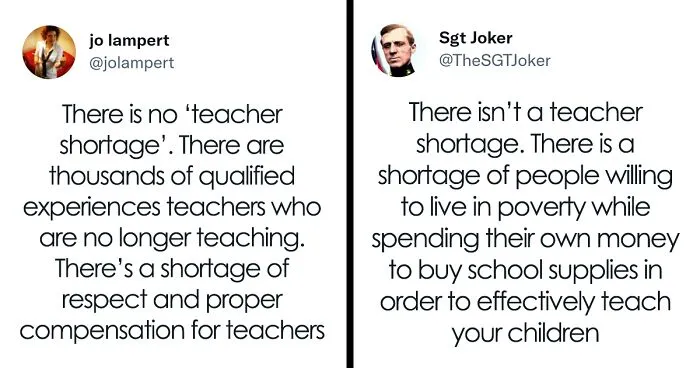 30 Tweets From Current Or Ex Teachers Or People Who Know Them, Pointing Out Why Educators Are Quitting Teaching Altogether