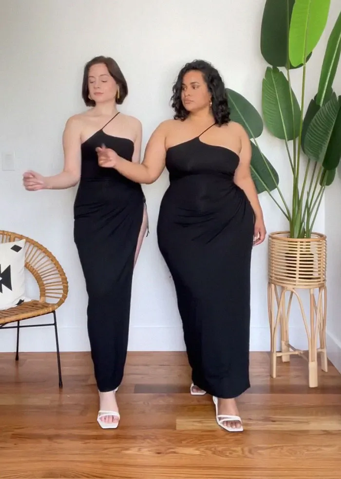 Two Friends Show How The Same Clothes Look On Their Different Bodies (30 New Pics)