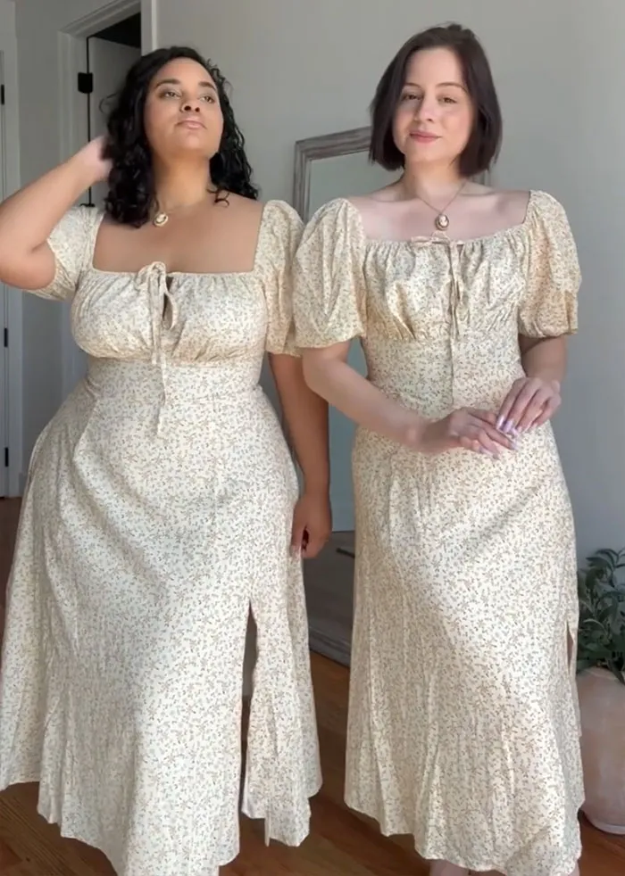 2 Amigas muestran cómo les queda la misma ropa en sus distintos tipos de cuerpo (30 nuevas fotos)