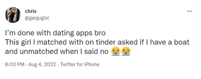 35 Times People Were Unmatched On Dating Apps For Hilarious Reasons