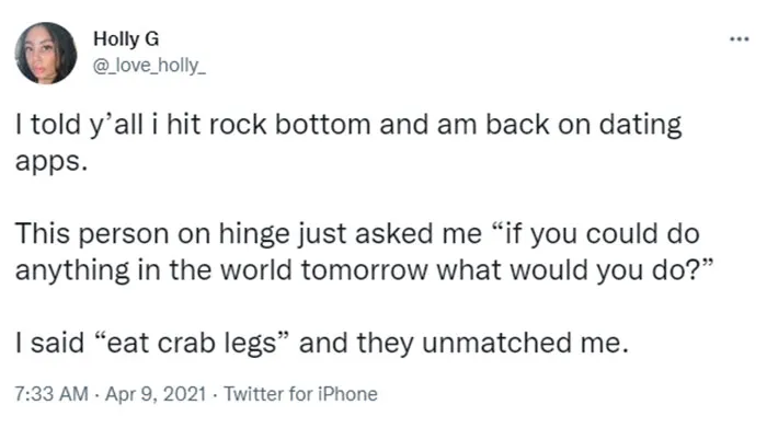 35 Times People Were Unmatched On Dating Apps For Hilarious Reasons