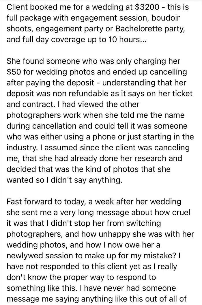Too Bad, So Sad Wedding Photo Edition