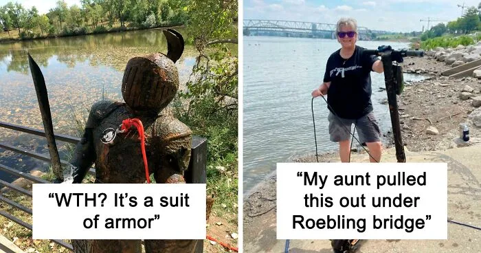 This Community Is Dedicated To Magnet Fishing, And Here Are 35 Things They Found Underwater That Shouldn't Have Been There