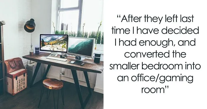 Tired Of Having To Host Husband’s Family All The Time, Woman Converts Guest Bedroom Into Her Office, Relationship Drama Ensues