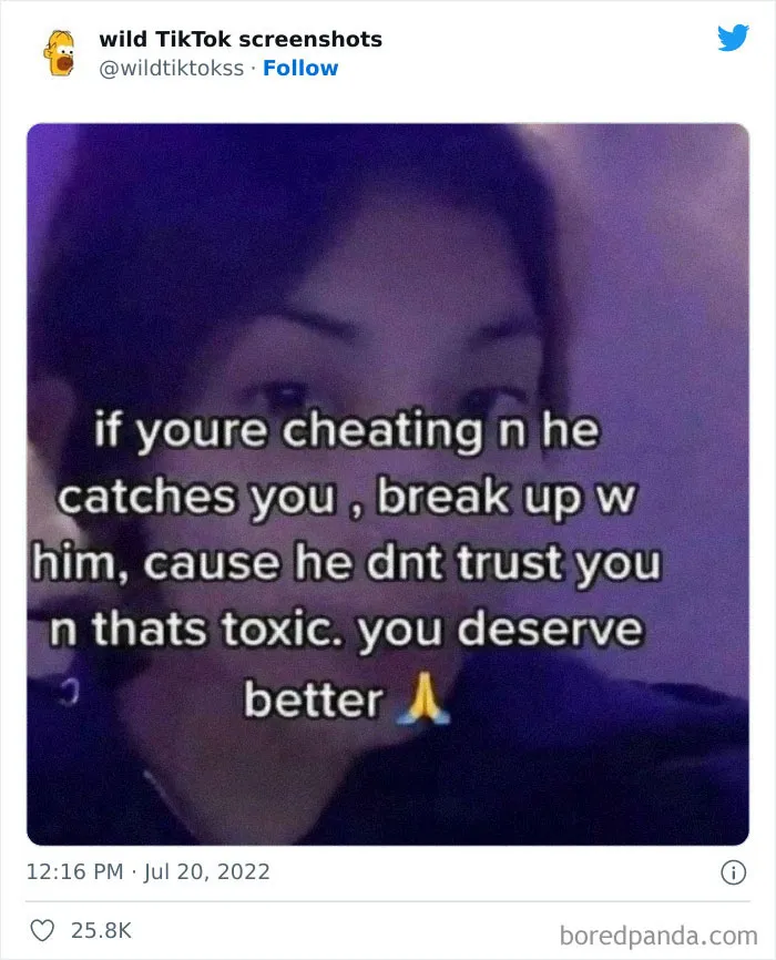 The 'Wild TikTok Screenshots' Twitter Account Is Making People Lose Faith In Humanity, And Here Are 35 Of Their Craziest Posts