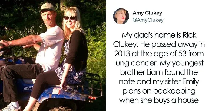 Father Of 6 Hides A Note For His Kids Shortly Before Passing, They Find It 9 Years Later, And It's The Most ‘Dad’ Thing Ever