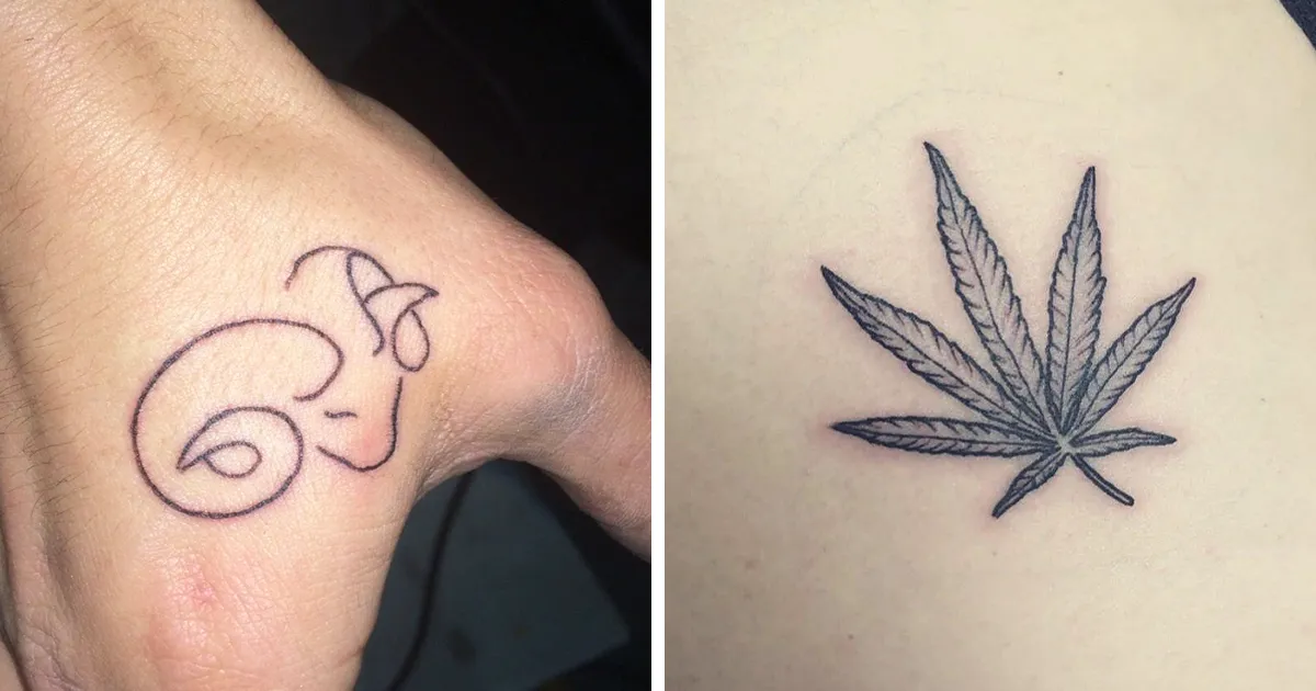 40 De los peores tatuajes que al parecer son una señal de alarma para la gente