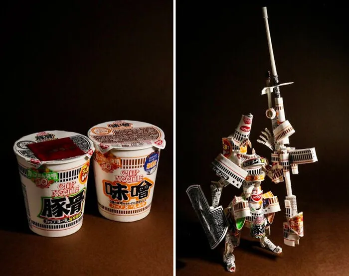 Second Life: This Artist Turns Used Packages Into Art (20 New Pics)
