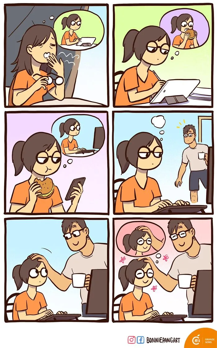 "IT Guy & Art Girl": 50 Funny And Relatable Comics By Bonnie Pang (New Pics)