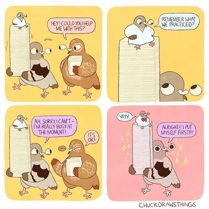 Artist Portrays How Life Looks When You Have Depression And Anxiety Through These 30 Relatable Comics Featuring A Cartoon Pigeon