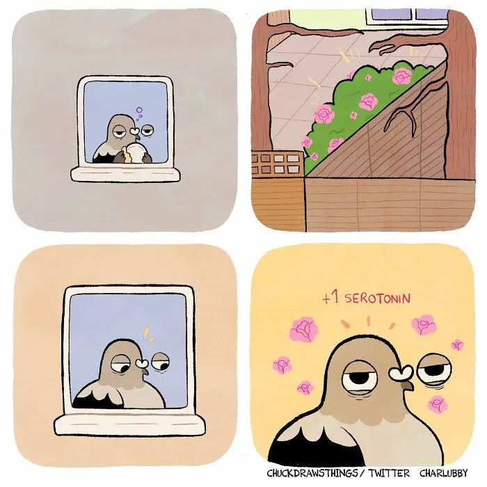 Artist Portrays How Life Looks When You Have Depression And Anxiety Through These 30 Relatable Comics Featuring A Cartoon Pigeon