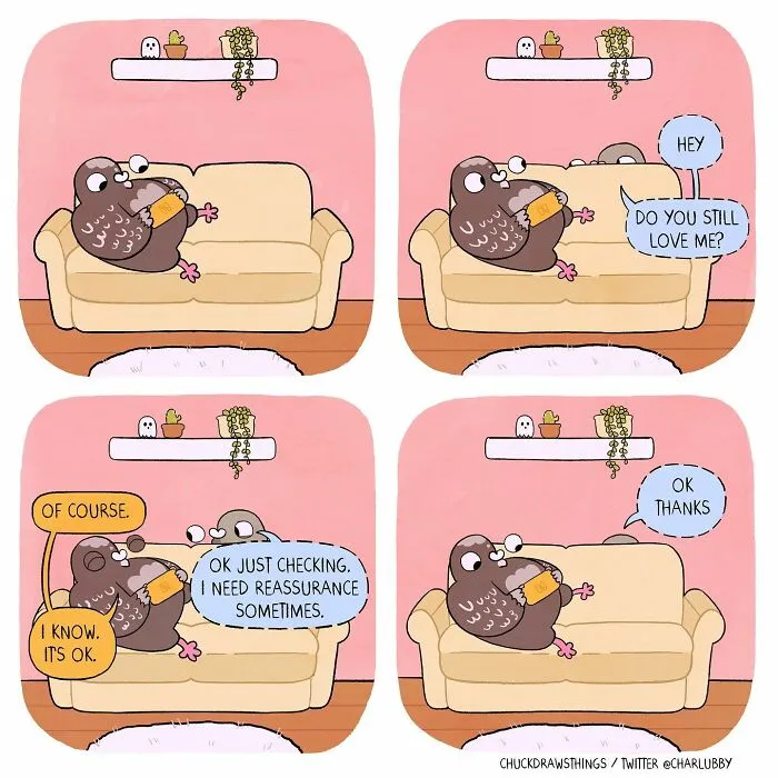 Artist Portrays How Life Looks When You Have Depression And Anxiety Through These 30 Relatable Comics Featuring A Cartoon Pigeon