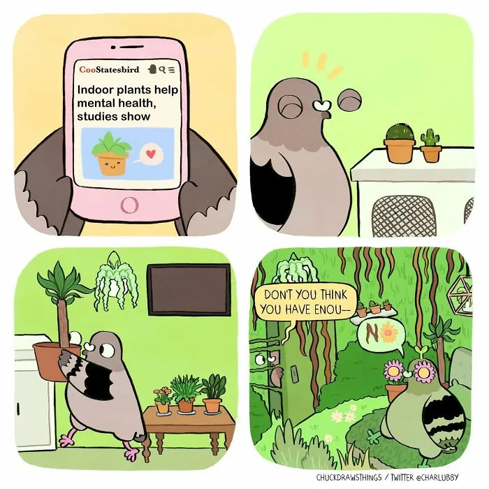 Artist Portrays How Life Looks When You Have Depression And Anxiety Through These 30 Relatable Comics Featuring A Cartoon Pigeon
