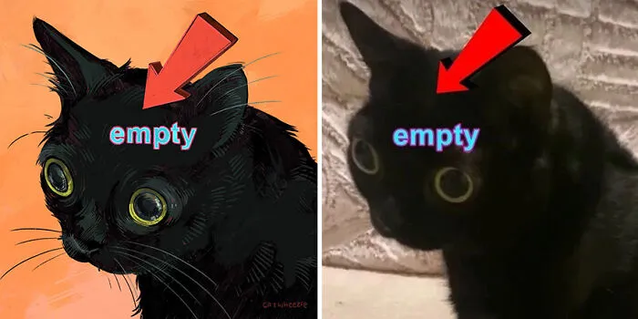 30 Of The Funniest Internet-Famous Cat Pics Get Illustrated By Catwheezie (New Pics)