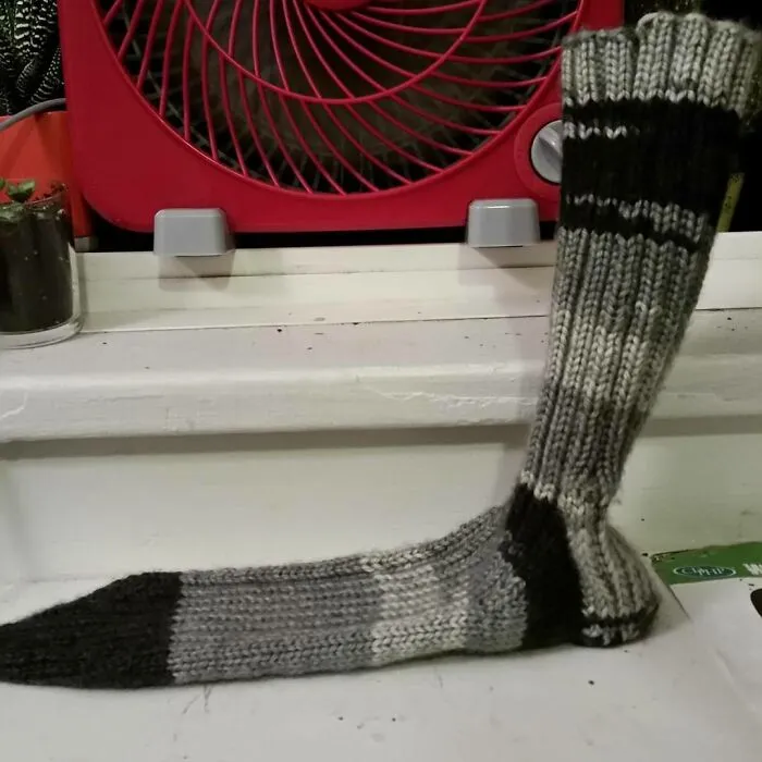 They Stand Up On Their Own.
i Have Brought Shame To My Knitting Name